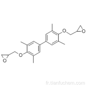 4,4&#39;-bis (2,3-époxypropoxy) -3,3 &#39;, 5,5&#39;-tétraméthylbiphényle CAS 85954-11-6